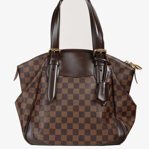 Louis Vuitton 2011 Verona MM Damier Brown Shoulder Bag